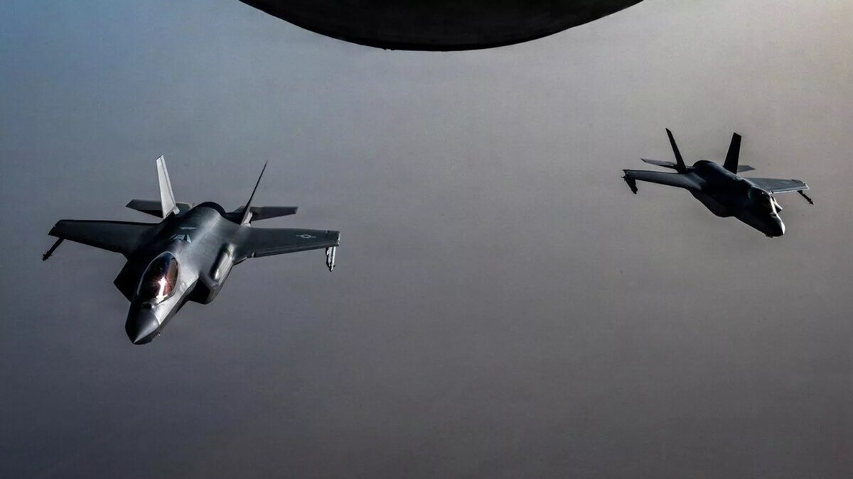 Американские самолеты  F-35A /© Photo : Страница CENTCOM в соцсетях