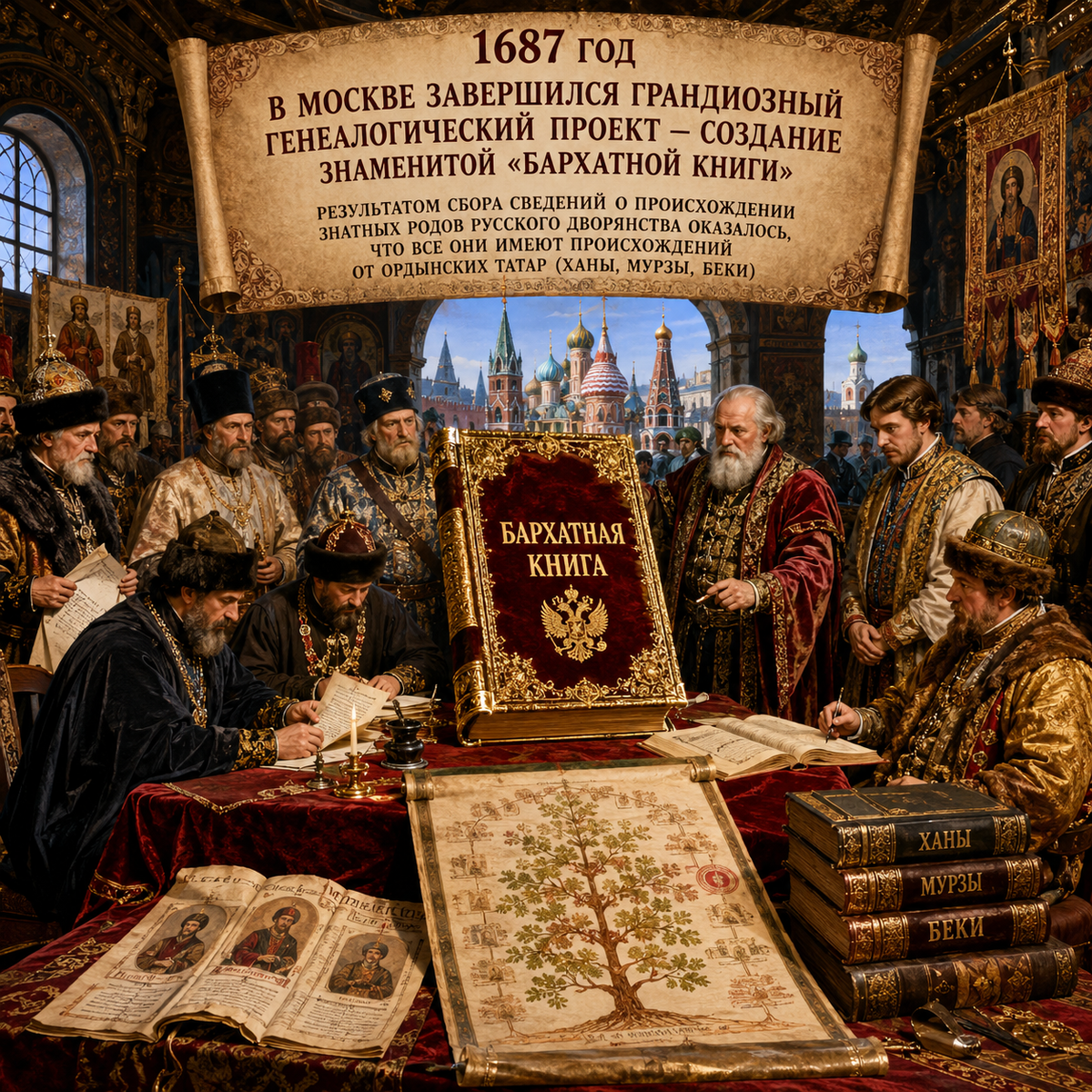 Золотая кровь Империи: как татарская аристократия создала блеск русского дворянства