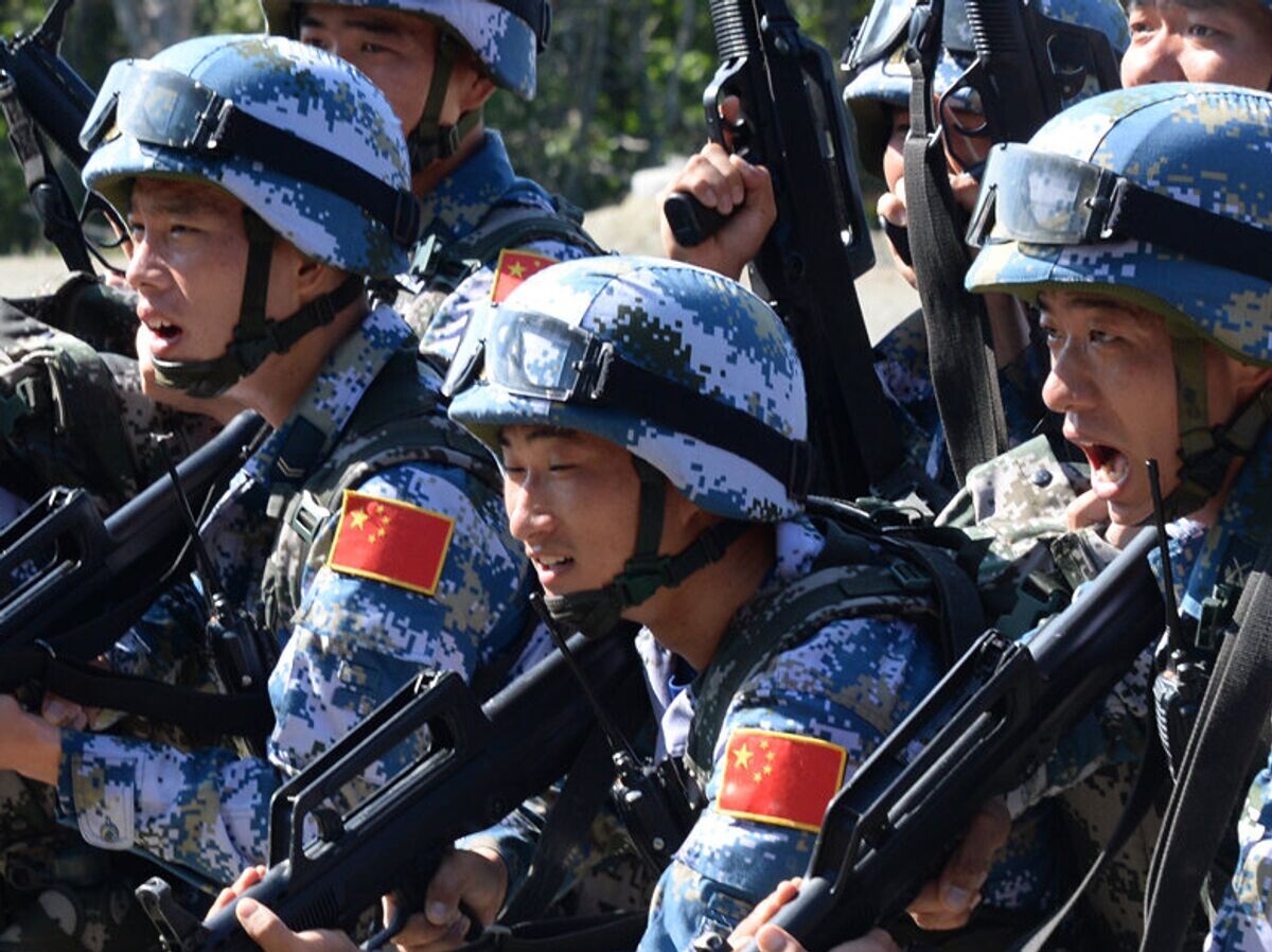    Китайские военные | © РИА Новости / Виталий Аньков