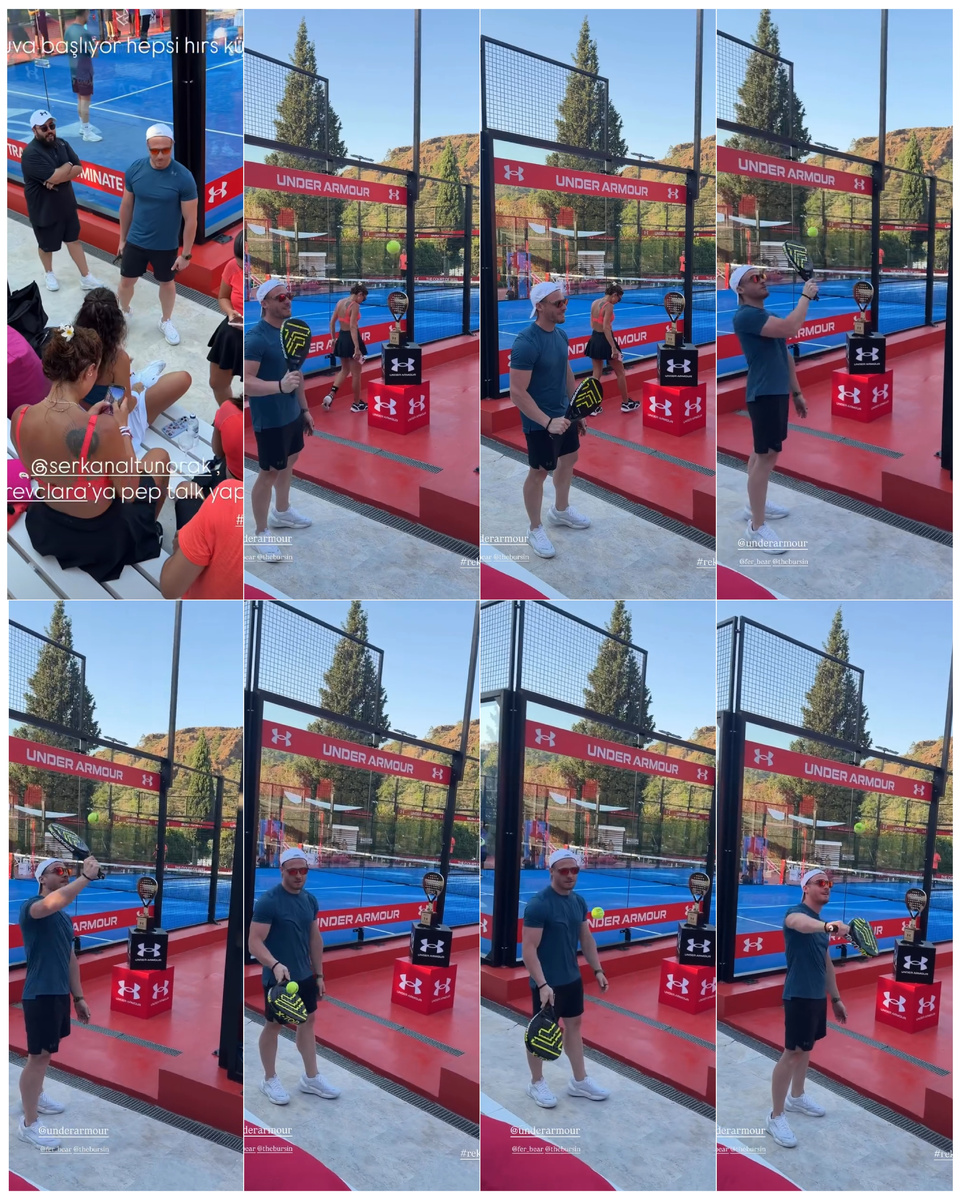 Керем Бюрсин, подготовка.🎾