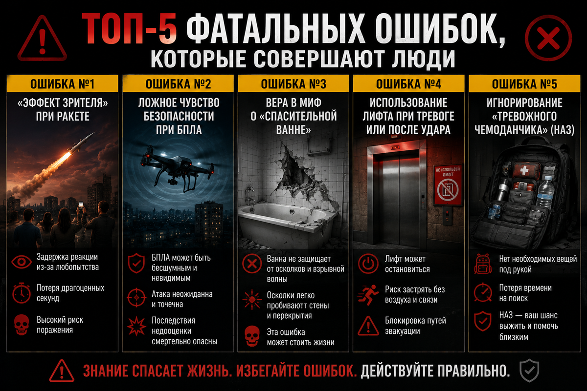 5 фатальных ошибок