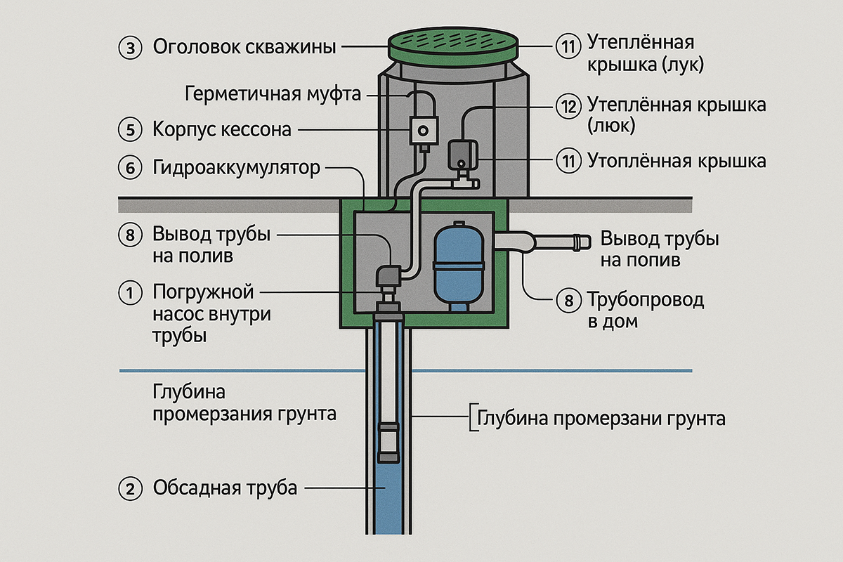 Обвязка скважины