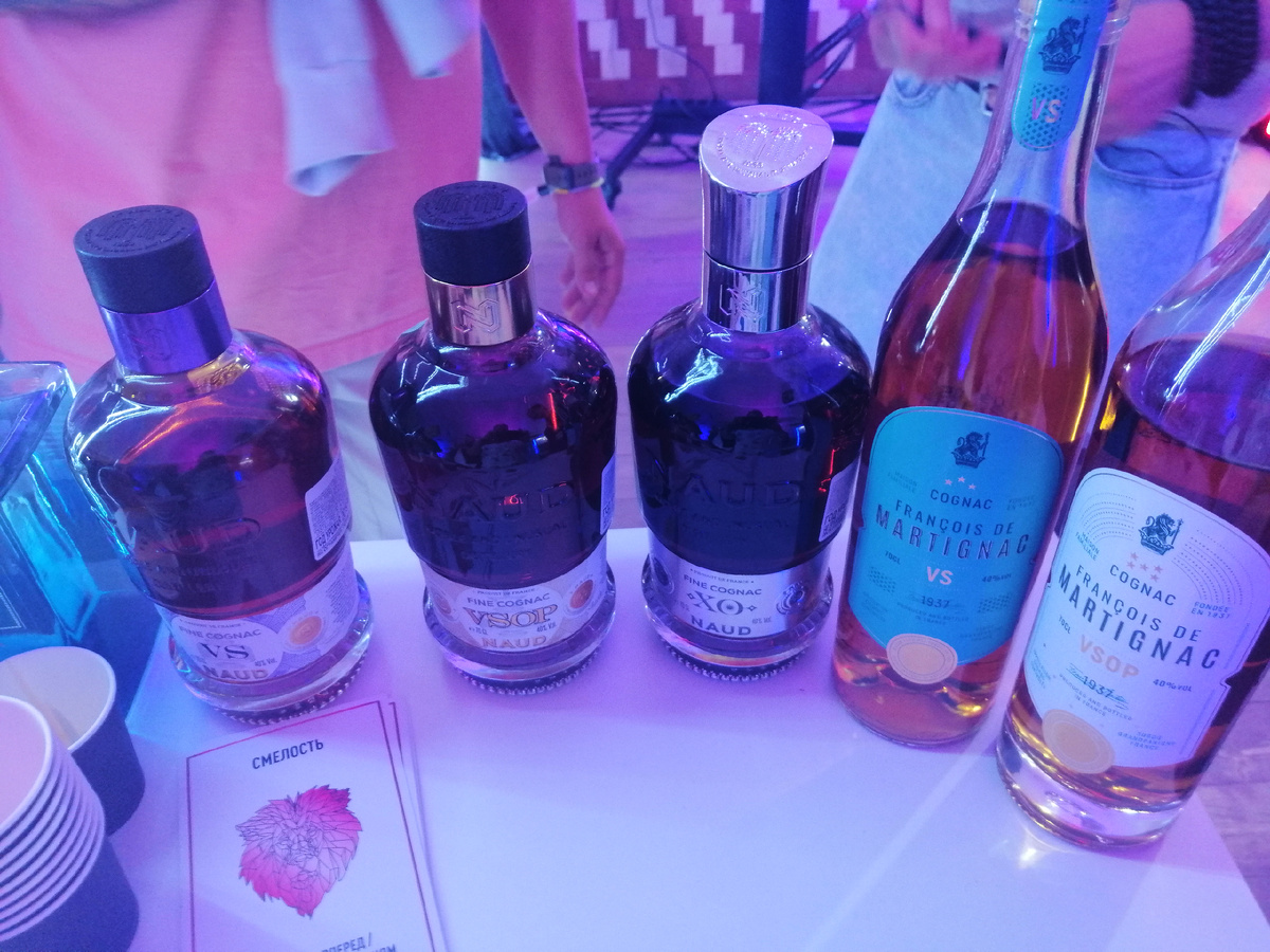 Французские коньяки Francois de Martignac на ежегодном барном фестивале Bar Hub Expo!