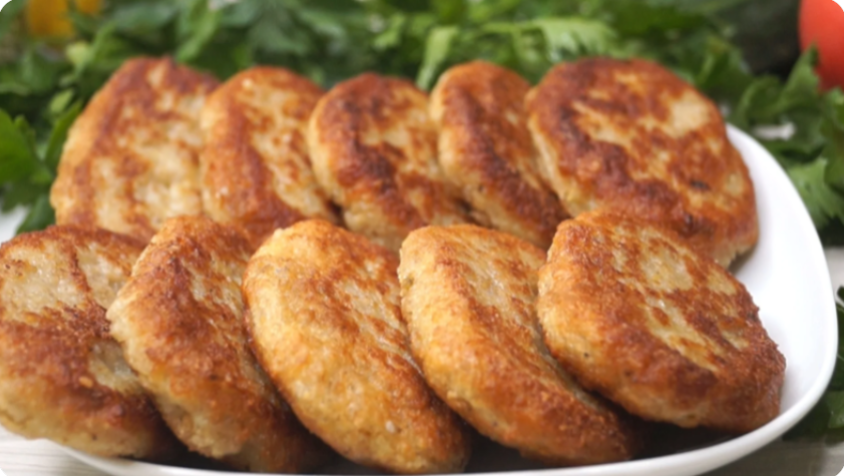 Рецепт из 90х: До сих пор помню, как выручал. Котлеты без мяса не впитывают масло при жарке...