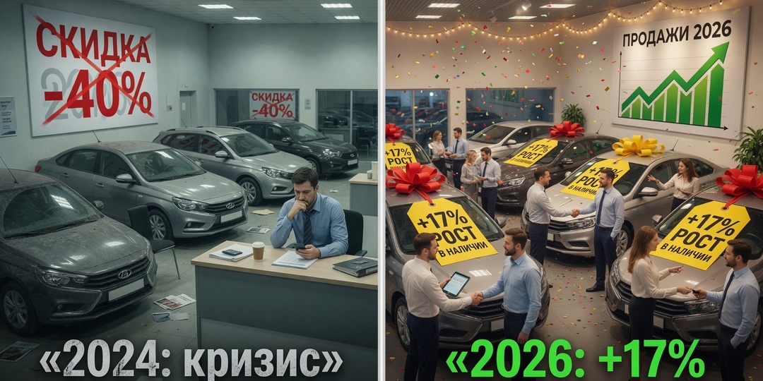 📈 Продажи авто рванули на 17%: конец кризиса или временная вспышка? Механик объясняет, почему вам это важно