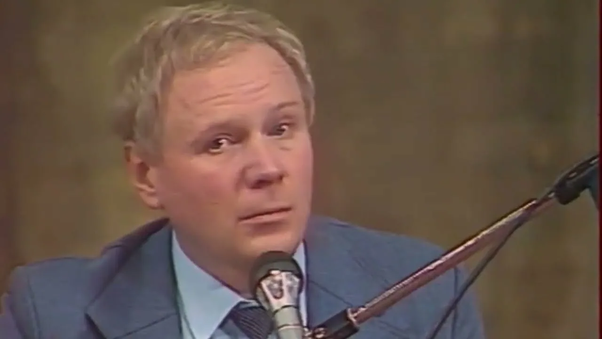 Кадр из советской передачи 1983 г.