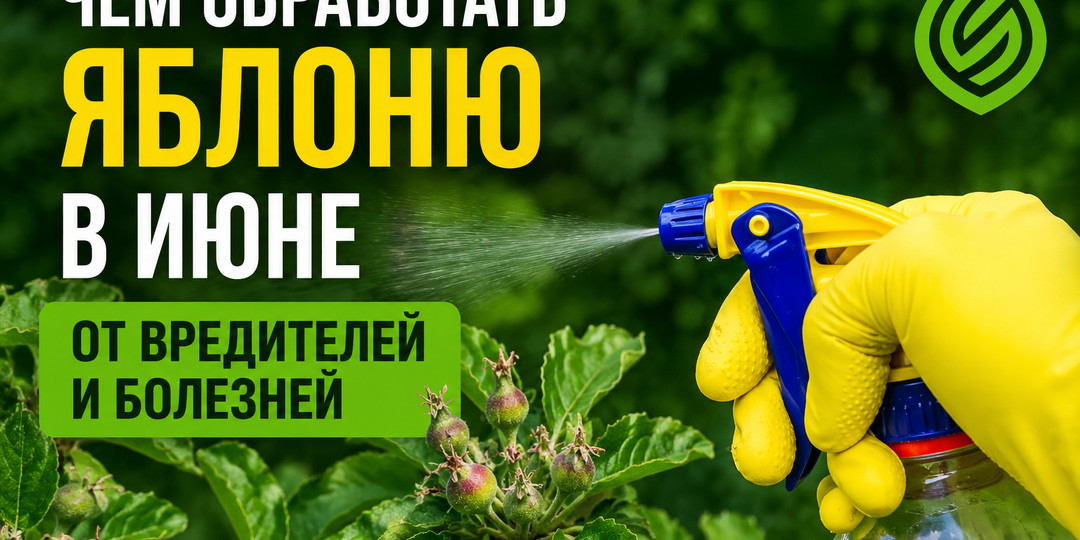 Чем обработать яблоню в июне от вредителей и болезней