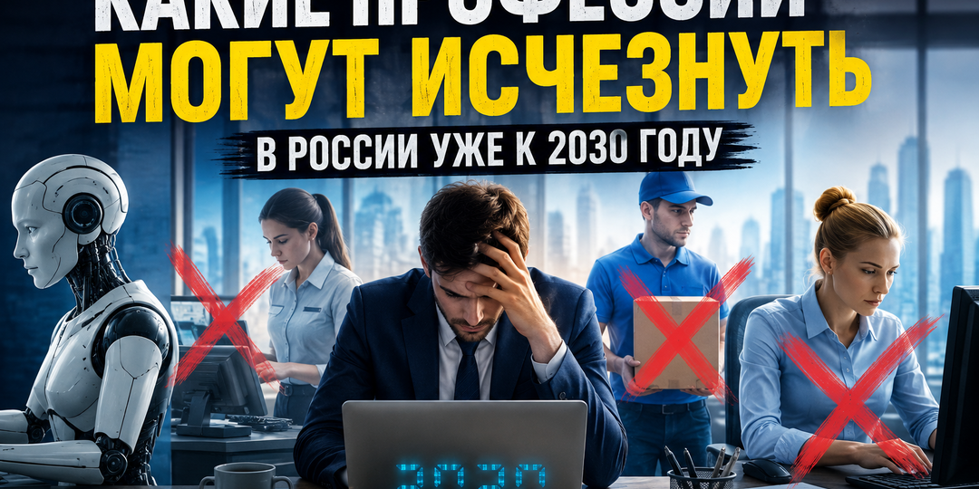 Какие профессии могут исчезнуть в России уже к 2030 году: кого заменят технологии и искусственный интеллект