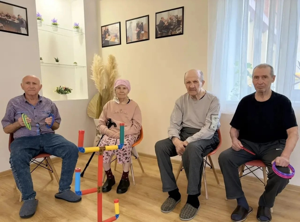 Занятия в пансионате сети «Уют» в Рязани