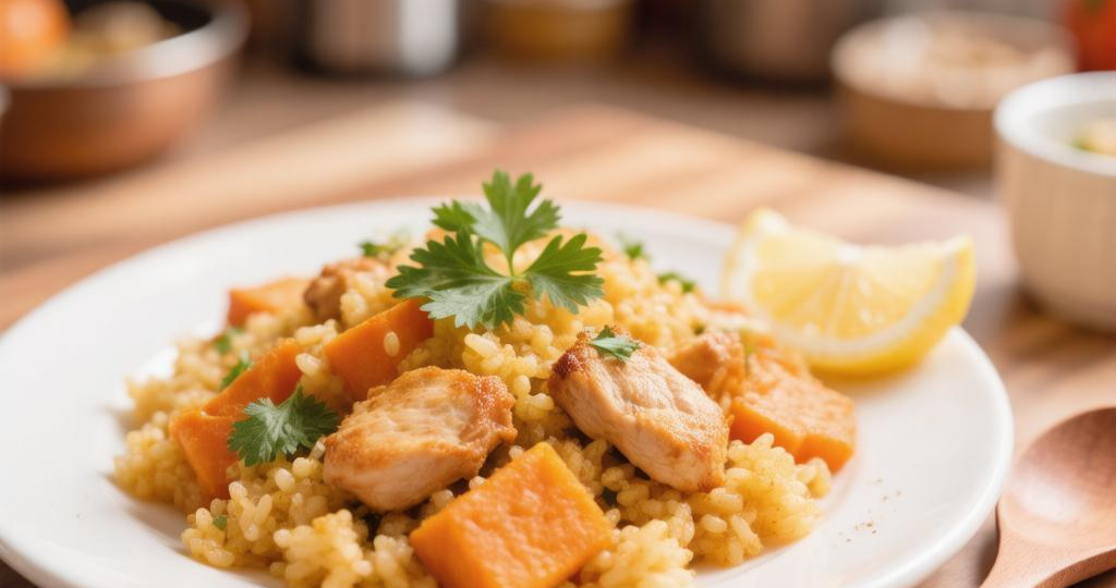 Невозможно остановиться: рассыпчатый рис с курицей и тыквой, который вы будете готовить снова и снова.