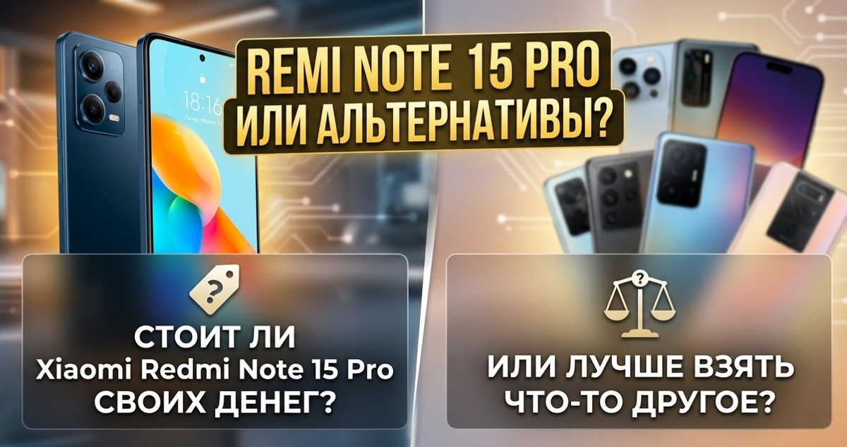 Стоит ли Xiaomi Redmi Note 15 Pro своих денег