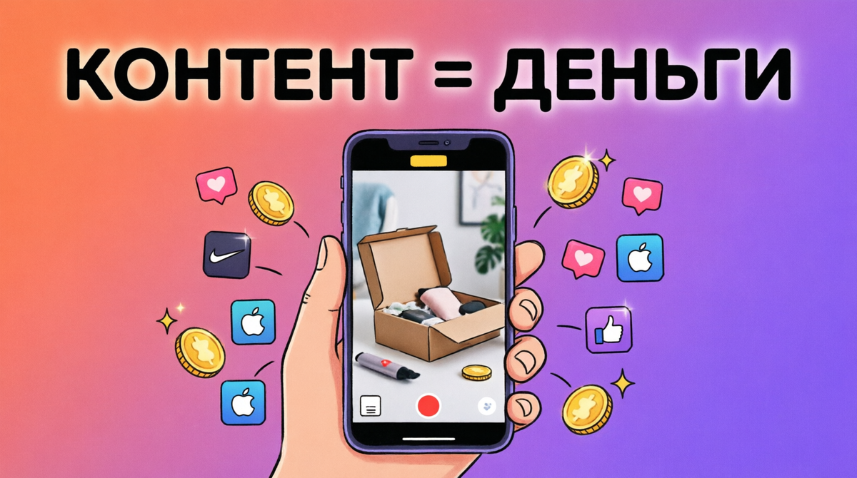 UGC - креатор с нуля, узнай как зарабатывать на контенте в 2026 году