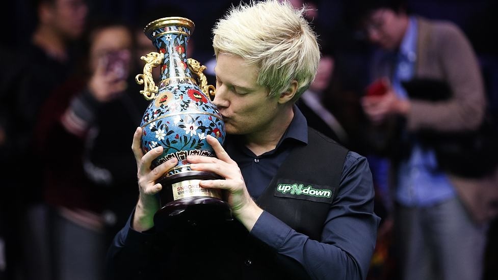 Нил Робертсон выиграл China Open в 2019 году. Фото: : Xinhua/Zhang Chenlin