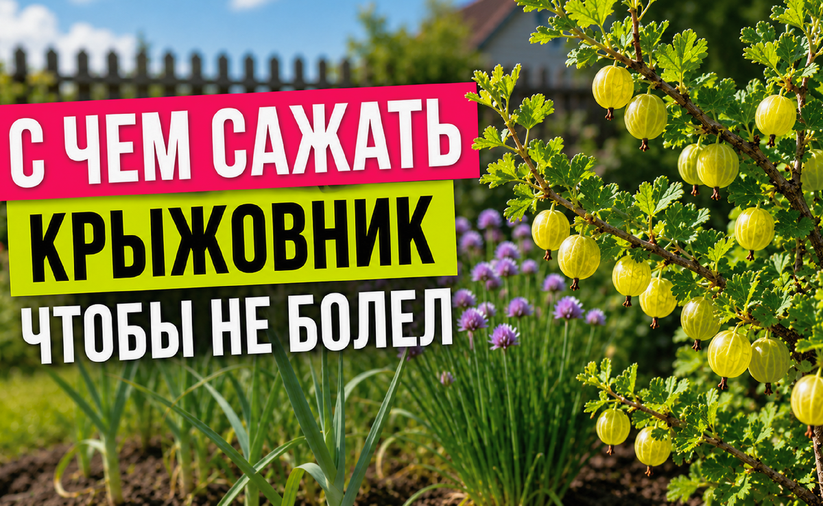 Как выбрать правильное окружение для крыжовника и защитить его от болезней
