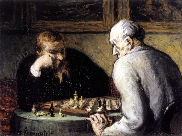     Оноре Домье. Шахматисты. 1867   
undefined