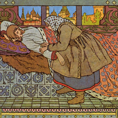 Финист Ясный  Сокол . Иллюстрация  художника И. Билибина.
