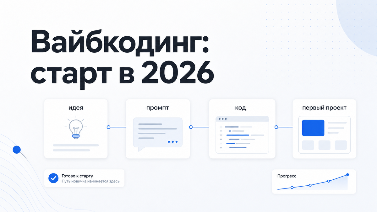 Вайбкодинг для начинающих: с чего начать