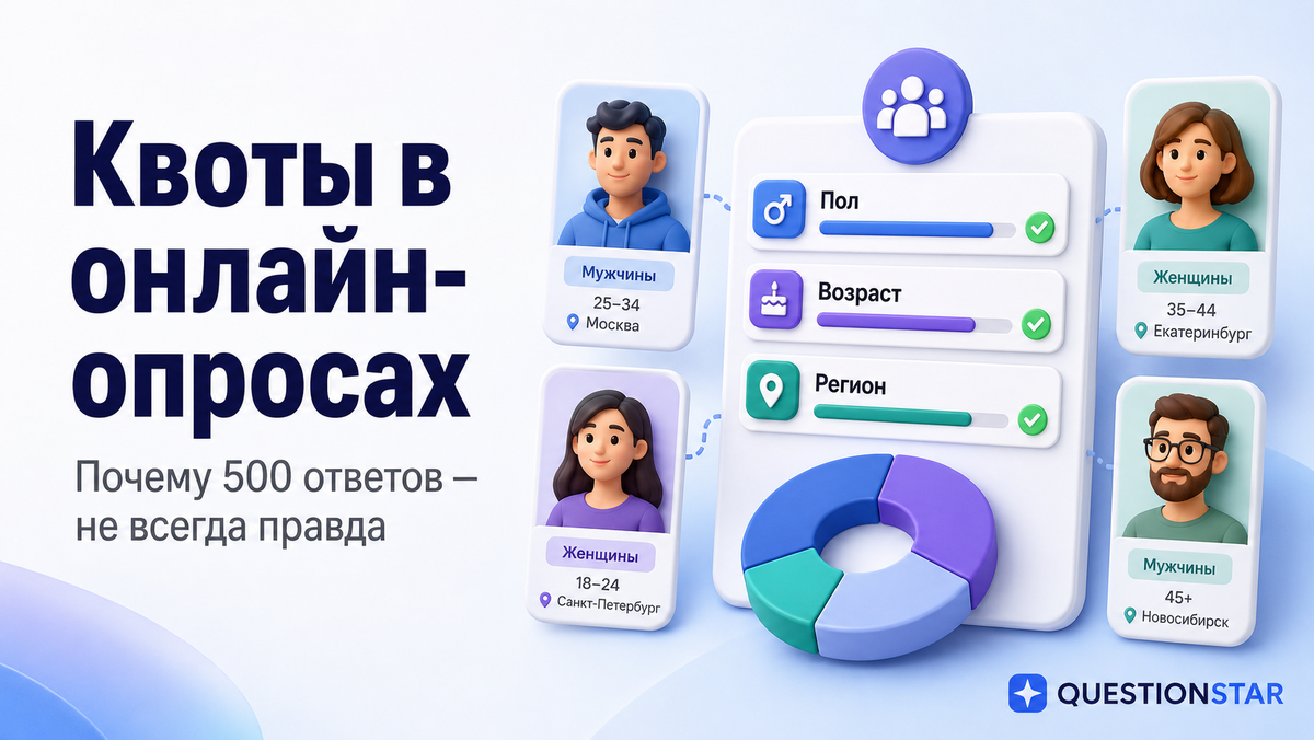 Квотная выборка в маркетинговых исследованиях. 