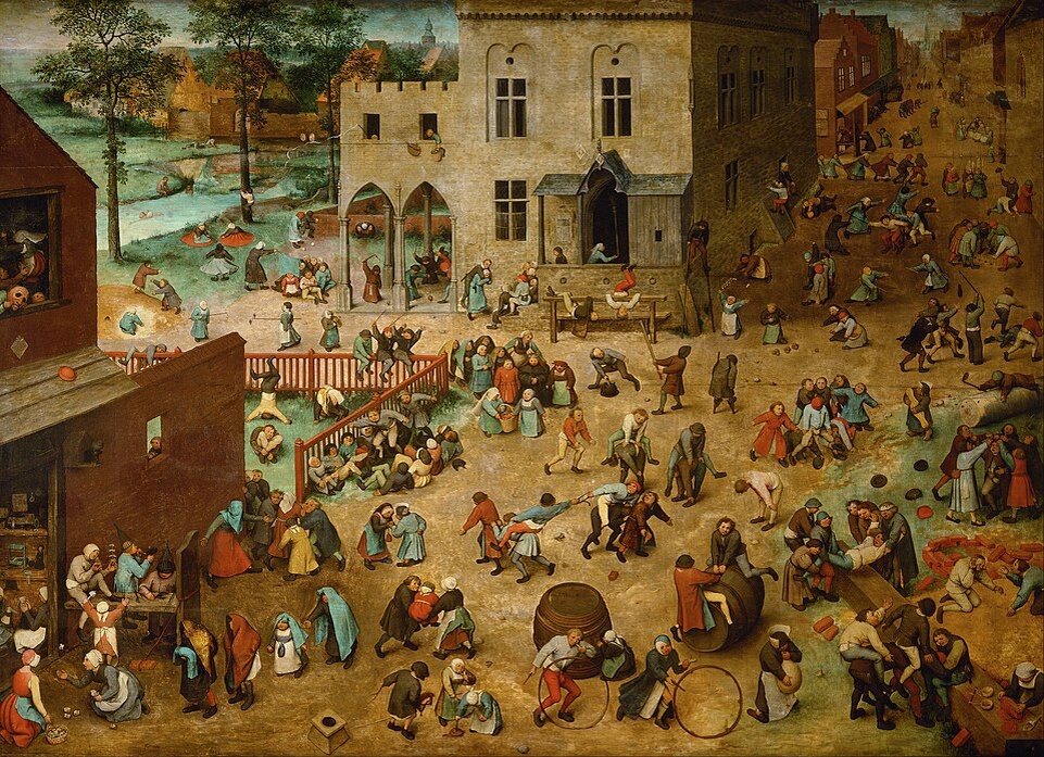Питер Брейгель Старший. Детские игры, 1560. Public Domain / Wikimedia Commons