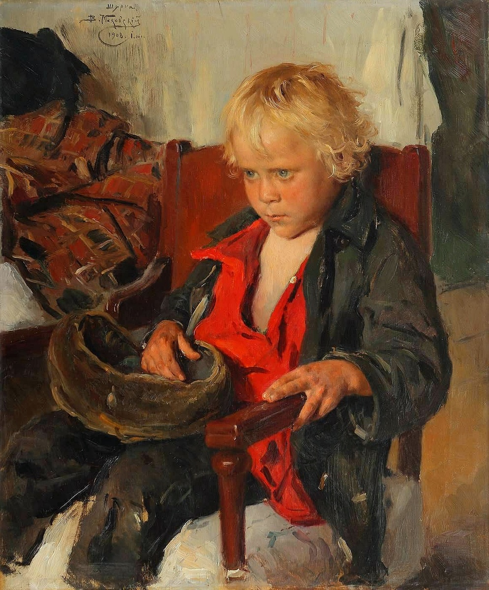 Владимир Маковский, «Шурка», 1908, холст, масло, частное собрание, Санкт-Петербург