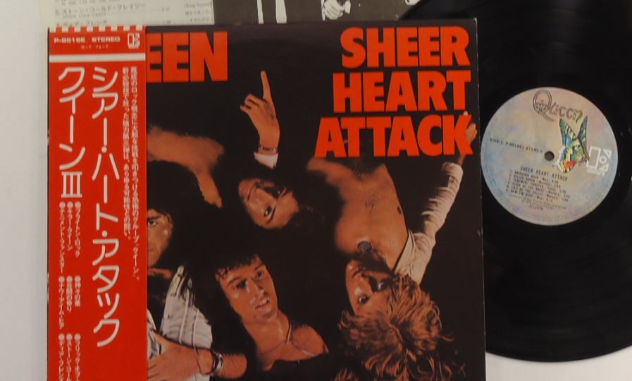 Queen — Sheer Heart Attack ( 1st Japan Press, 1974