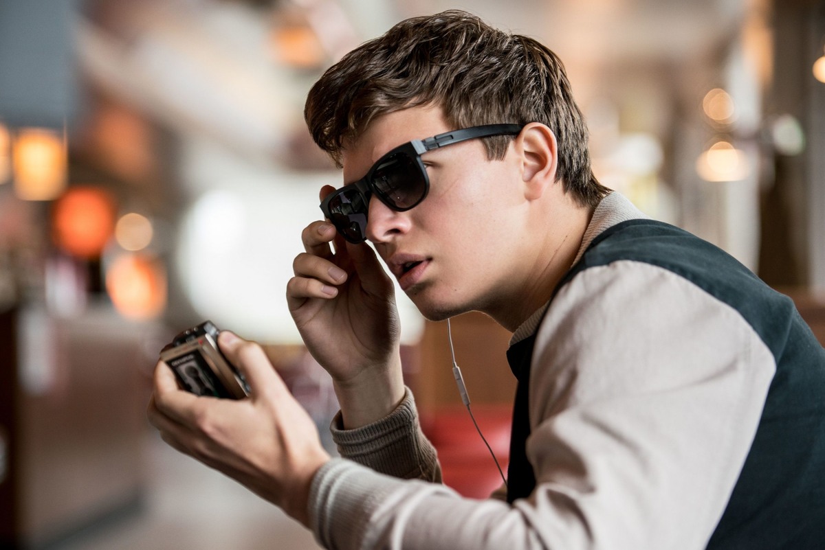    Кадр из фильма «Малыш на драйве» (Baby Driver)
