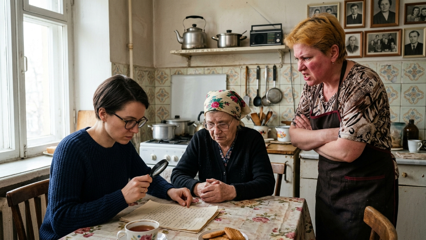 «Эту квартиру строил мой отец — и тебе она не достанется», — золовка швырнула бумаги на стол