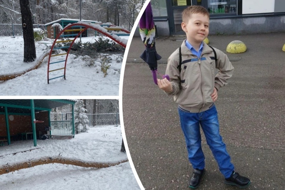    Мальчик восстановился после падения дерева в детcком саду. Фото: предоставлено мамой ребенка