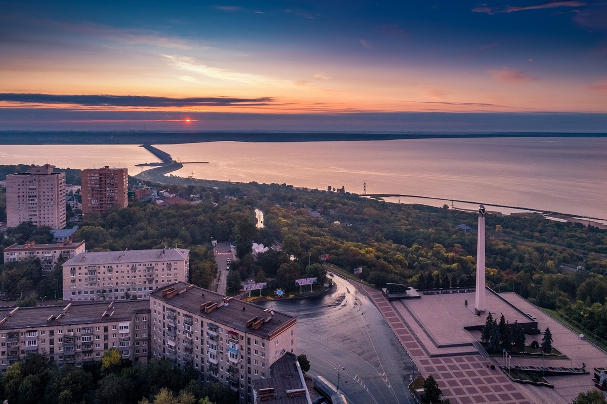 Ульяновск Вид на Волгу