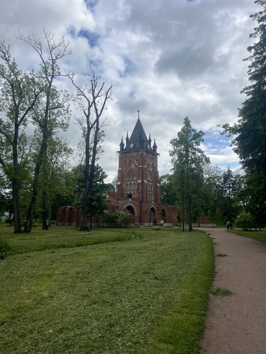 Павильон Шапель в Александровском парке Царского Села. Фото автора.