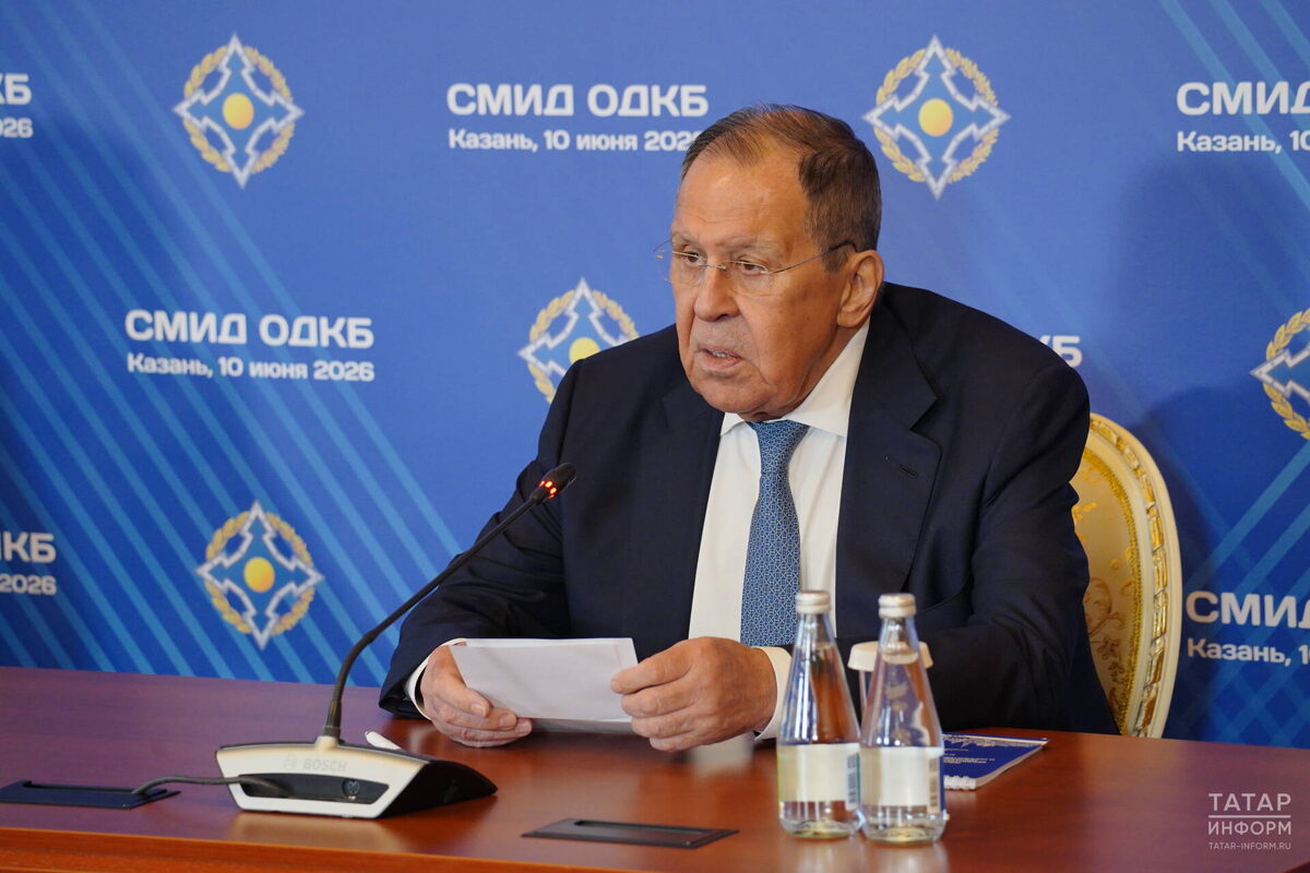 Министр иностранных дел РФ Сергей ЛавровФото: © Владимир Васильев / «Татар-информ»
