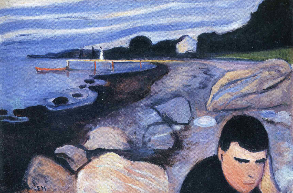 /Эдвард Мунк. Меланхолия. 1892/