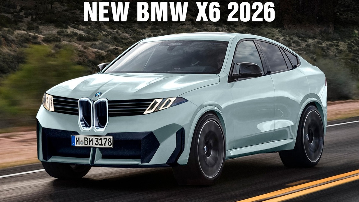 Новый BMW X6 G66