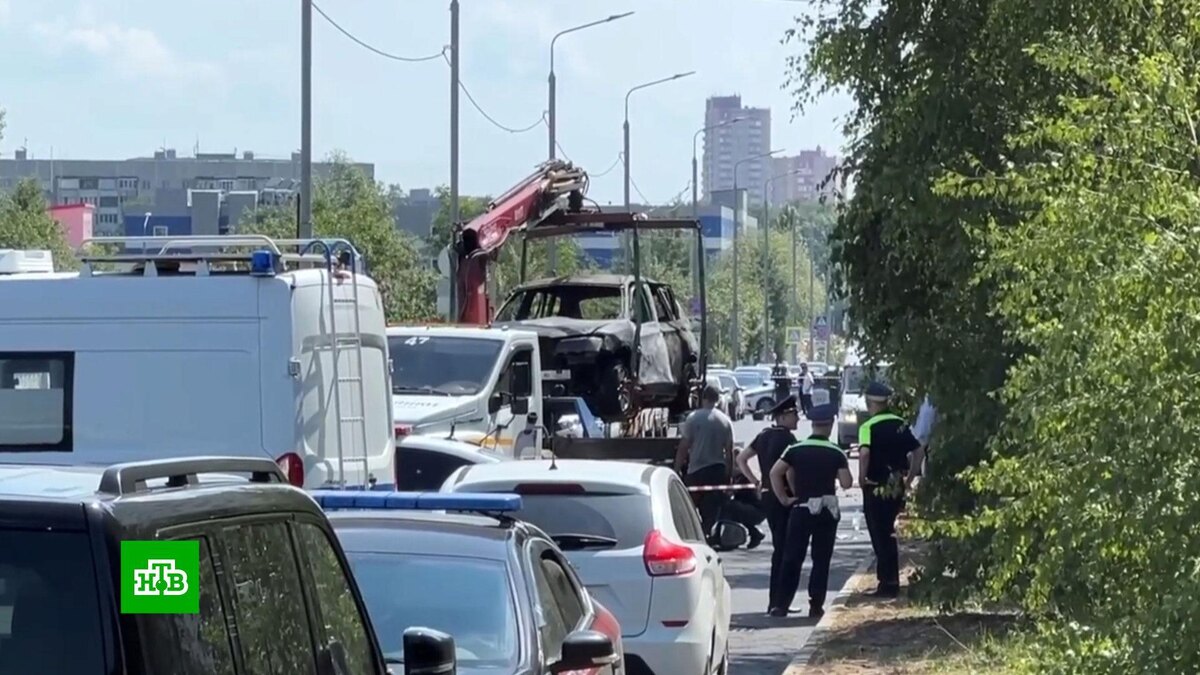    За рулем взорванного в Балашихе автомобиля мог быть высокопоставленный военный