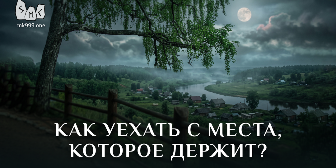 КАК УЕХАТЬ С МЕСТА, КОТОРОЕ ДЕРЖИТ?