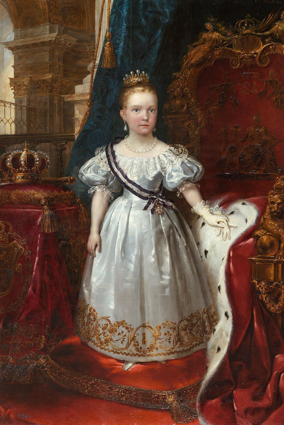 Изабелла в детстве (1835 год)