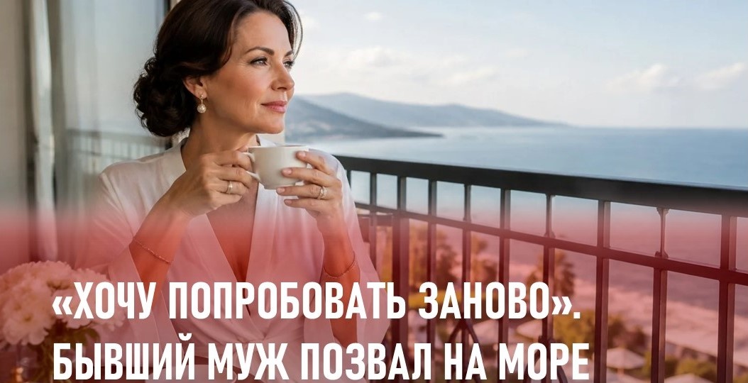«Хочу попробовать заново». Бывший муж позвал на море после того, как ушел к другой женщине