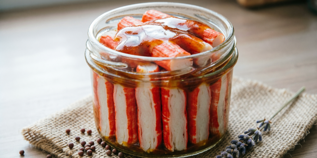 Взрыв вкуса за 10 минут: крабовые палочки в соусе, от которых не оторваться