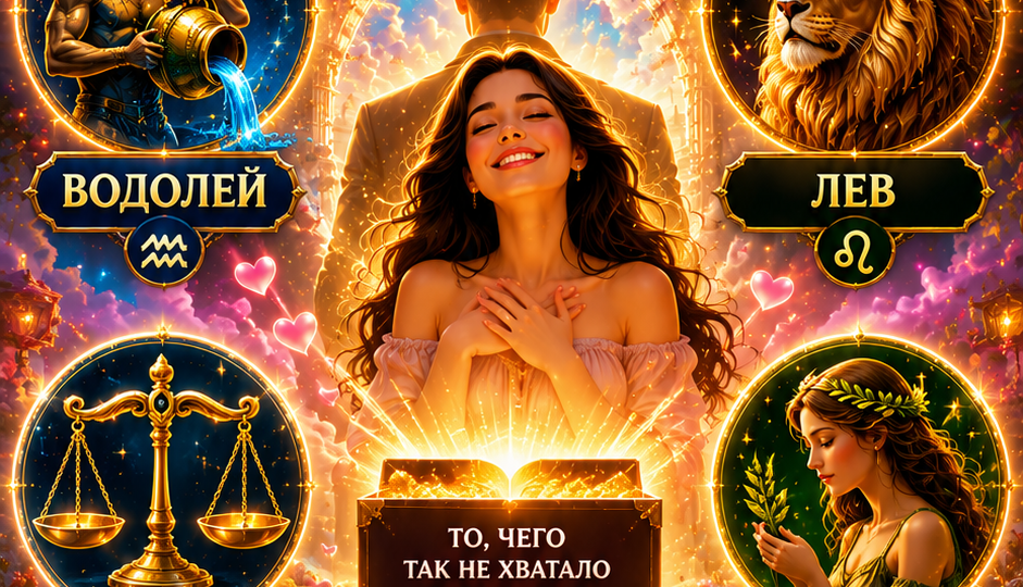 Эти 4 знака зодиака, через 10 дней, получат то, чего им не хватало для полного счастья!