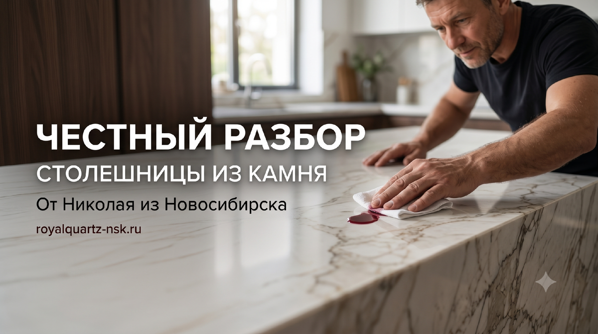 Разбор материлов для столешницы из камня