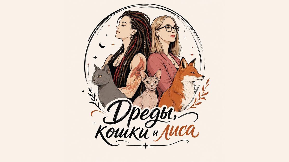 Дреды, кошки и лиса