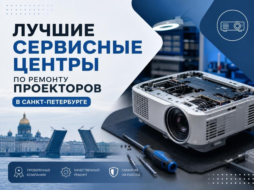 Лучшие сервисные центры по ремонту проекторов 2026