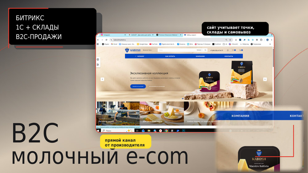 Интеграция региональных складов в интернет-магазин