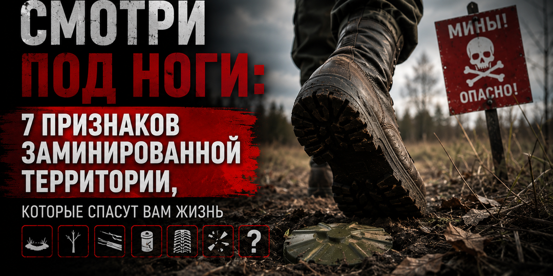 Смотри под ноги: 7 признаков заминированной территории, которые спасут вам жизнь