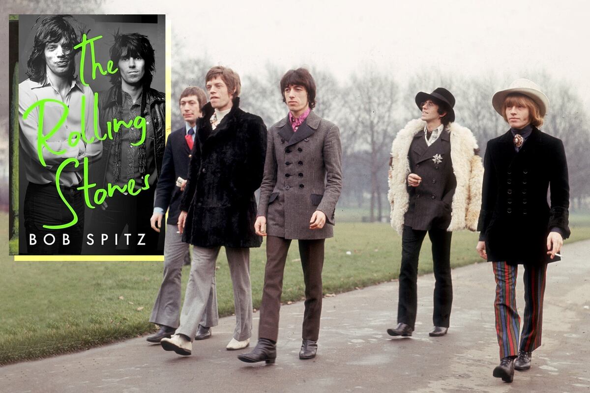 В новой книге подробно рассказывается о бурной и богатой истории группы The Rolling Stones. Фото: Penguin/Getty