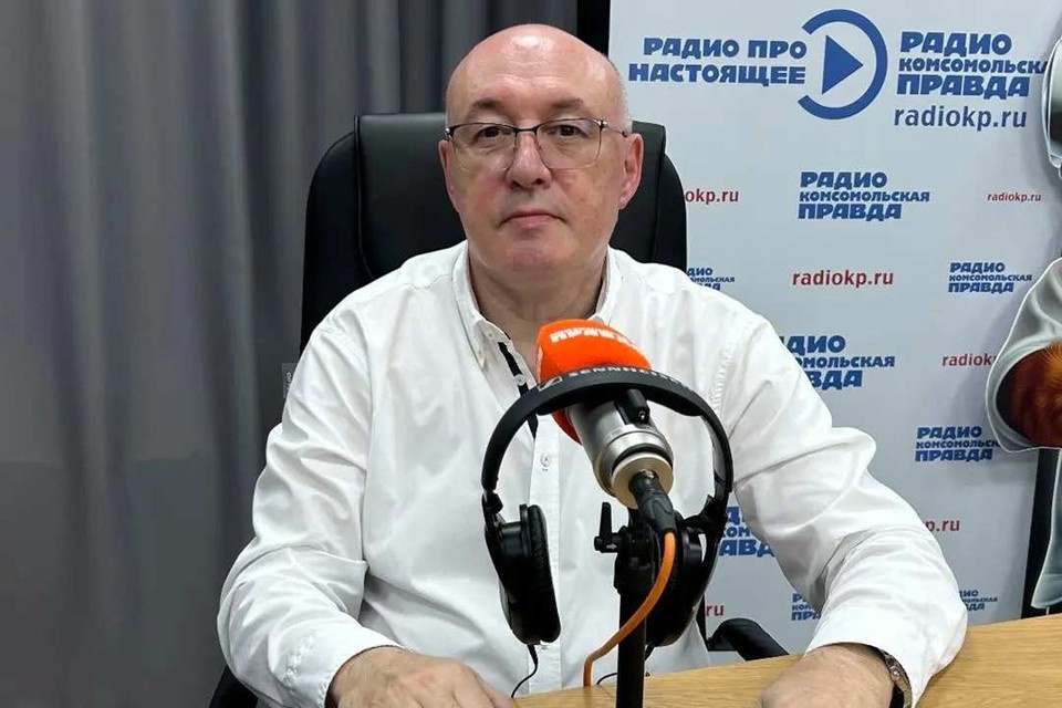    Юрий Рысин в студии КП
