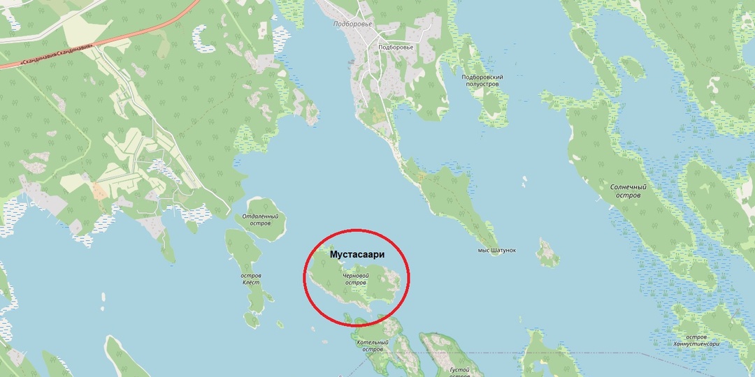 Укрепления острова Мустасаари