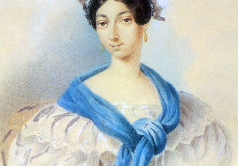 Ольга Сергеевна Пушкина-Павлищева, старшая сестра поэта, предсказавшая его гибель