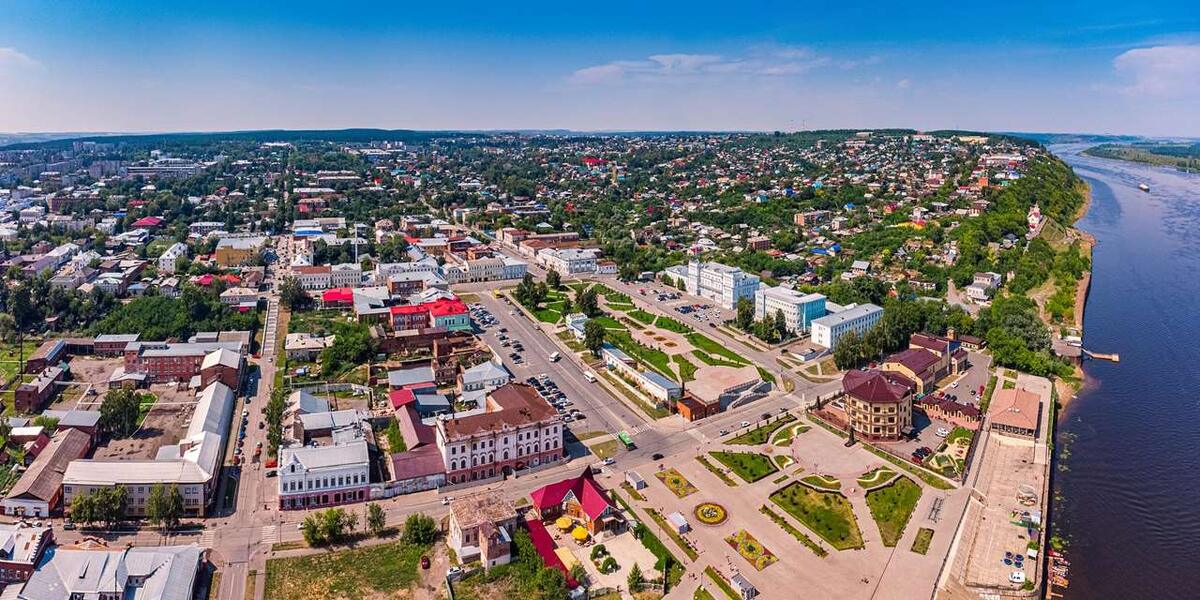 Сарапул. С высоты