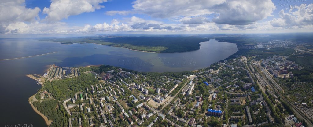 Чайковский. Город на полуострове
